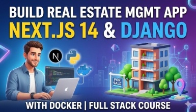 Next.js 14 & Django, with Docker, for Real Estate Management