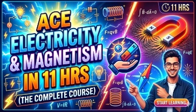 Ace Electricity & Magnetism in 11 Hrs (The Complete Course)