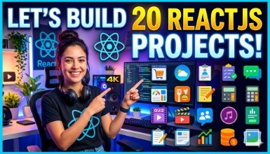 Let's Build 20 ReactJs Projects