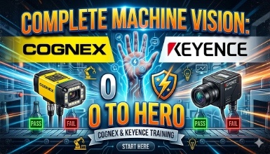 Complete Cognex And Keyence Machine Vision From 0 To Hero