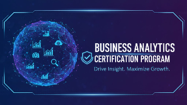 Business Analytics Certification Program