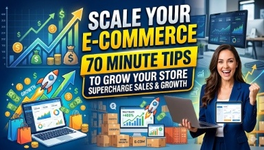 Scale your e-commerce. 70 Minute Tips for Your Store.
