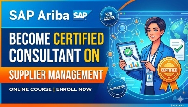 SAP Ariba ; Become Certified Consultant Supplier Management