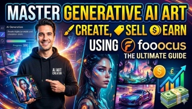 Master Generative AI Art: Create, Sell & Earn using Fooocus