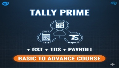 Tally Prime + GST + TDS + Payroll Basic to Advance Course