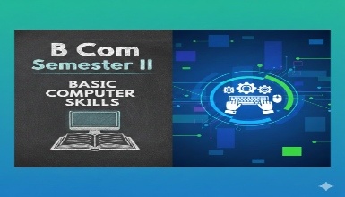 B Com Semester II - Basic Computer Skills