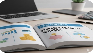 B Com Semester II - Banking and Financial Services