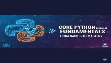 Core Python Language Fundamentals from Basics to Mastery