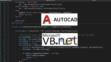 Learn AutoCAD Programming using VB.NET - Hands On! Learn AutoCAD Programming using VB.NET - Hands On!