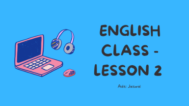 Spoken English - Lesson 2