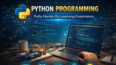 Python Programming: Fully Hands-On Learning Experience