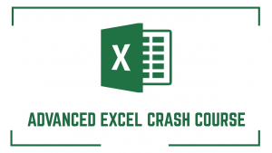 Advanced Excel Crash Course Advanced Excel Crash Course