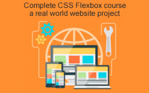 Complete CSS Flexbox course & real world website project