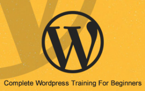 Complete Wordpress Training Course For Beginners