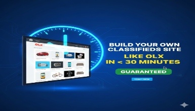 Create a classified site like OLX under 30 minutes - Guaranteed