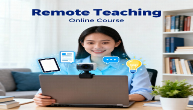 Remote Teaching Course - How To Record Lectures at Home