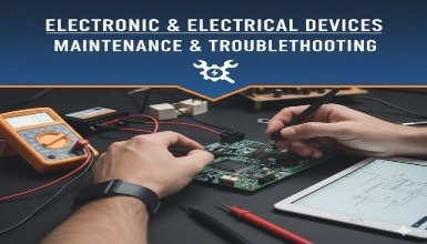 Electronic & Electrical Devices Maintenance & Troubleshooting