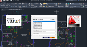 Developing AutoCAD Plugins using VB.NET with Windows Forms