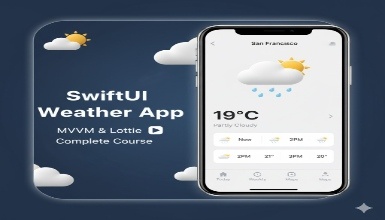 Complete Weather App in SwiftUI, MVVM, Lottie Animation