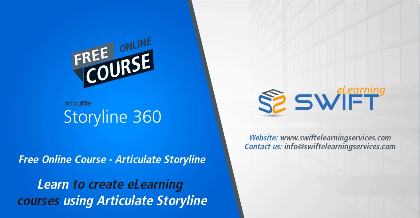Articulate Storyline 360 Course Articulate Storyline 360 Course