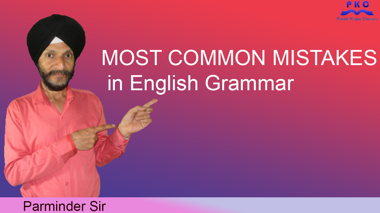 Most Common Mistakes in English Grammar