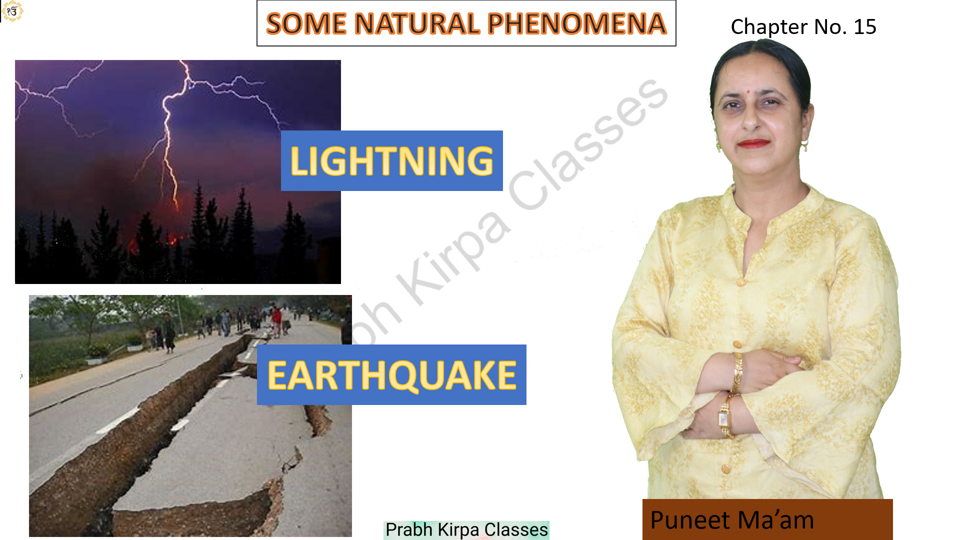 Some Natural Phenomena Class 8 Science