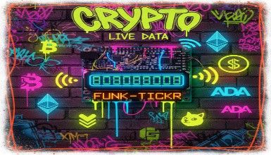 Crypto Ticker with Arduino ESP32/ESP8266