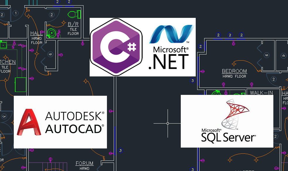 Programming AutoCAD with SQL Server Database using C#