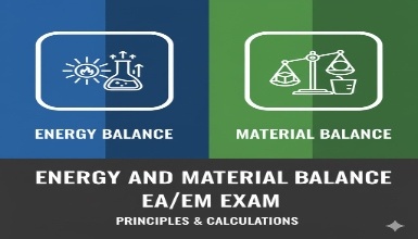 Energy and Material Balance-EA/EM Exam Energy and Material Balance-EA/EM Exam
