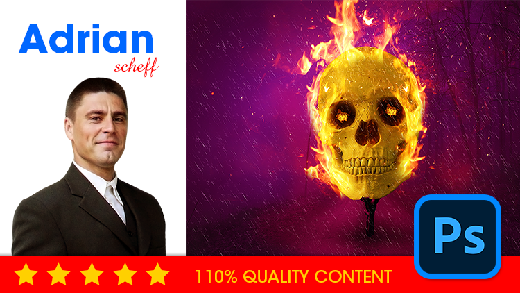 How to Easily Create a Burning Skull Photoshop Composite How to Easily Create a Burning Skull Photoshop Composite