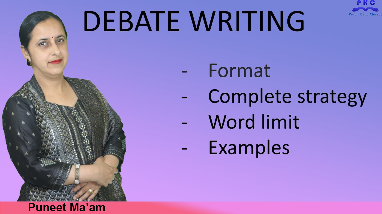 Debate Writing Debate Writing