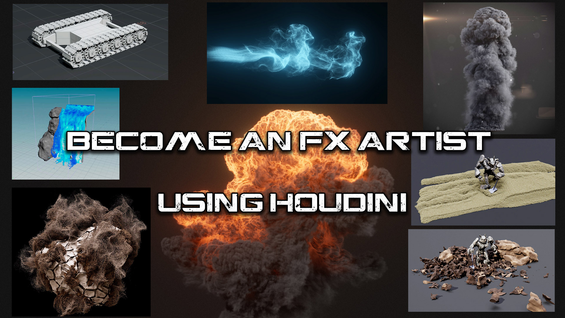Become an FX Artist using Houdini Become an FX Artist using Houdini